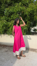 IRO Pink Color Block Dress