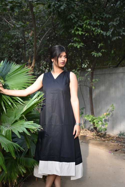 Jade black IRO pocket dress