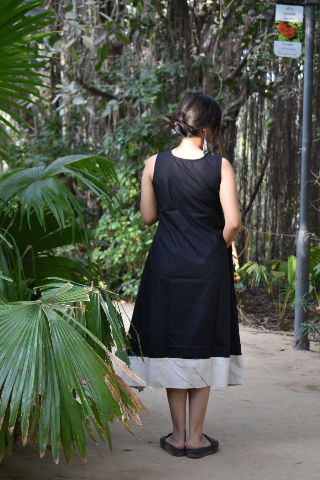 Jade black IRO pocket dress