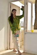 Bamboo shibori mul shirt