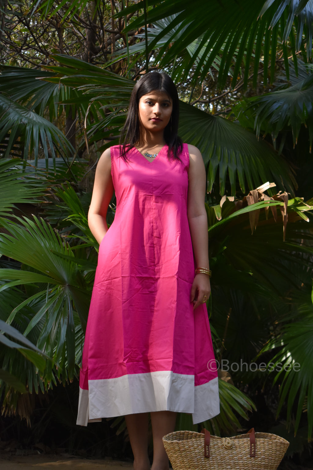 IRO pink pocket dress
