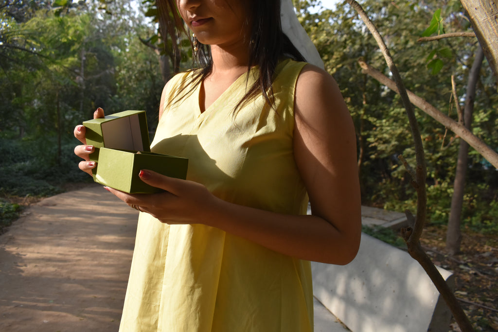 Butter yellow IRO pocket dress